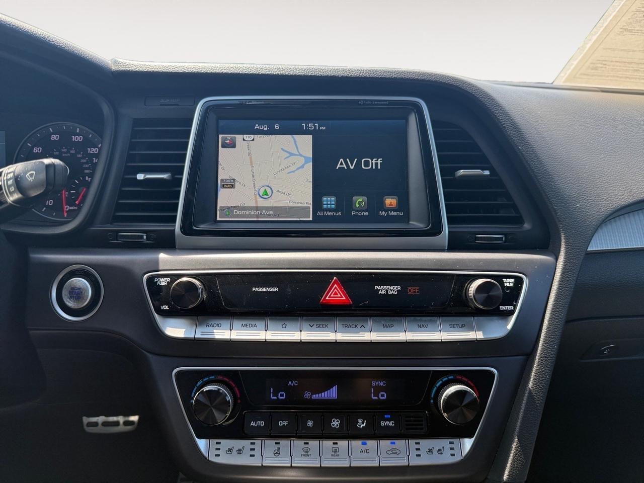 2019 Hyundai Sonata Limited, HEATED/VENTILATED SEATS, MOONROOF, APPLE CARPLAY/ANDROID AUTO, BACKUP CAMERA, POWER MIRRORS, LANE KEEP ASSIST, PUSH BUTTON START, HEATED STEERING WHEEL, NAVIGATION, ONLY 1 OWNER, SUPER SLEEK CAR! Norfolk VA