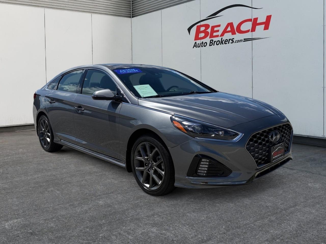2019 Hyundai Sonata Limited, HEATED/VENTILATED SEATS, MOONROOF, APPLE CARPLAY/ANDROID AUTO, BACKUP CAMERA, POWER MIRRORS, LANE KEEP ASSIST, PUSH BUTTON START, HEATED STEERING WHEEL, NAVIGATION, ONLY 1 OWNER, SUPER SLEEK CAR!