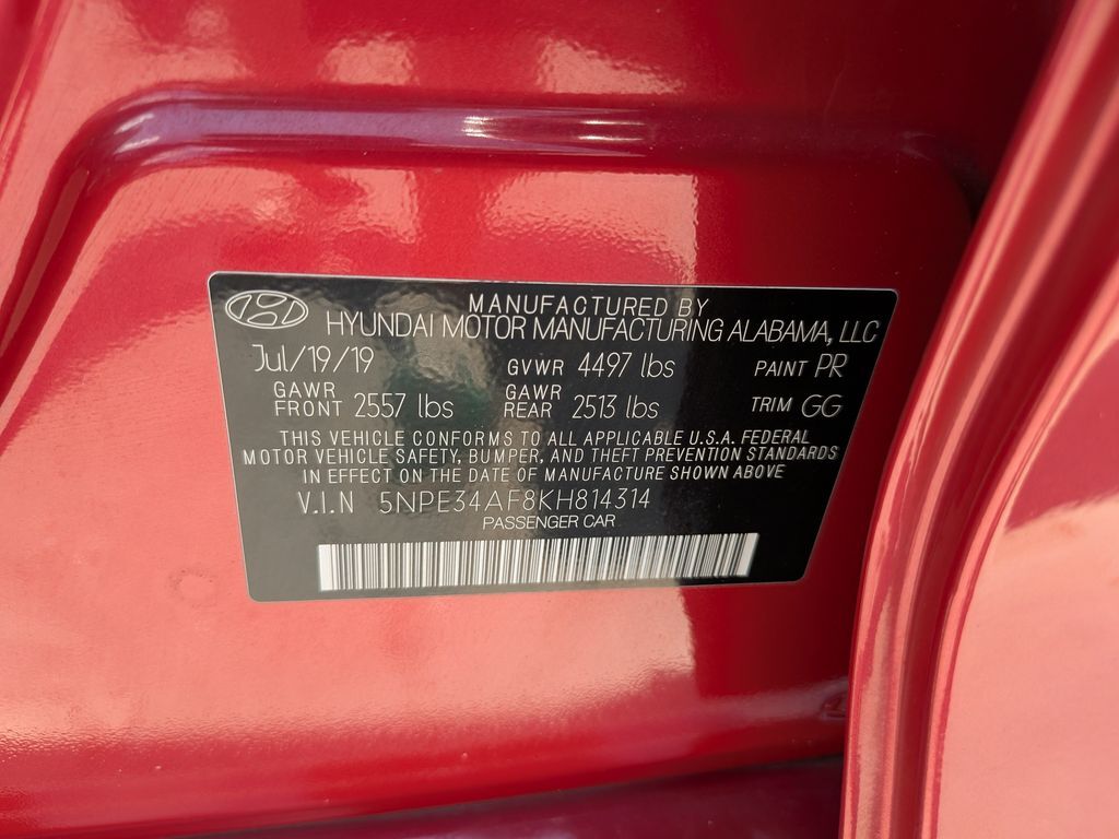 2019 Hyundai Sonata Limited San Clemente CA