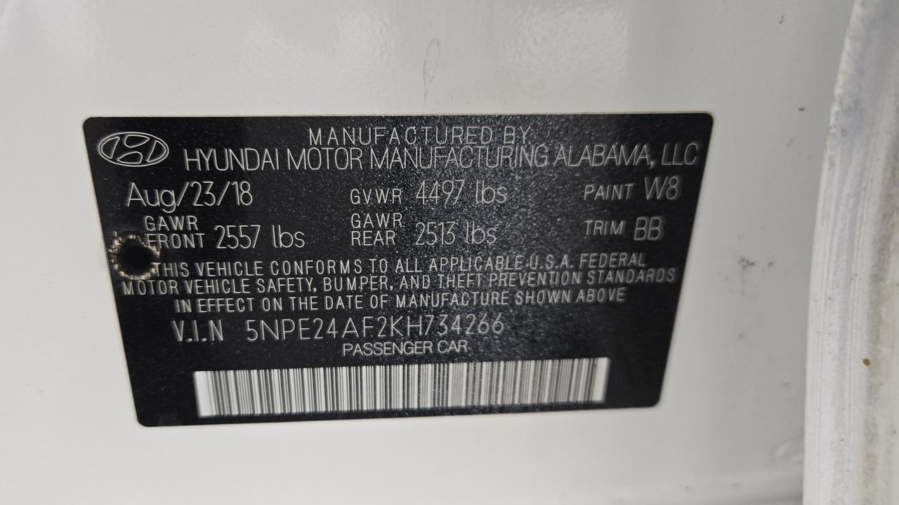 2019 Hyundai Sonata SE Jersey City NJ