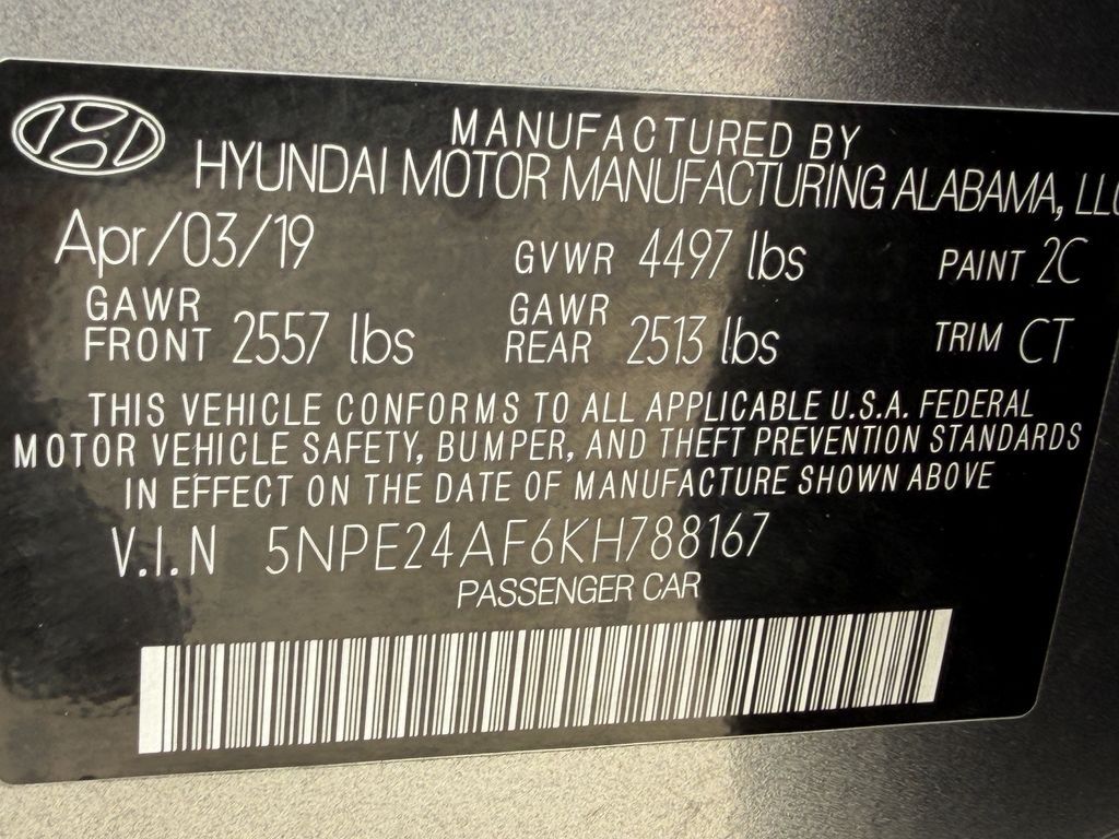 2019 Hyundai Sonata SE San Clemente CA