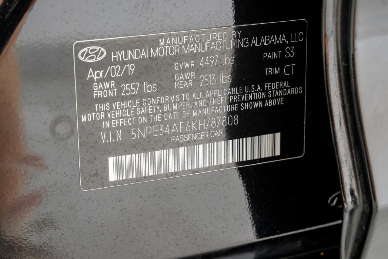 2019 Hyundai Sonata SPORT AUTOMATIC BLIND SPOT ASSIST SUNROOF HEATED SEATS REAR CAME Carrollton TX