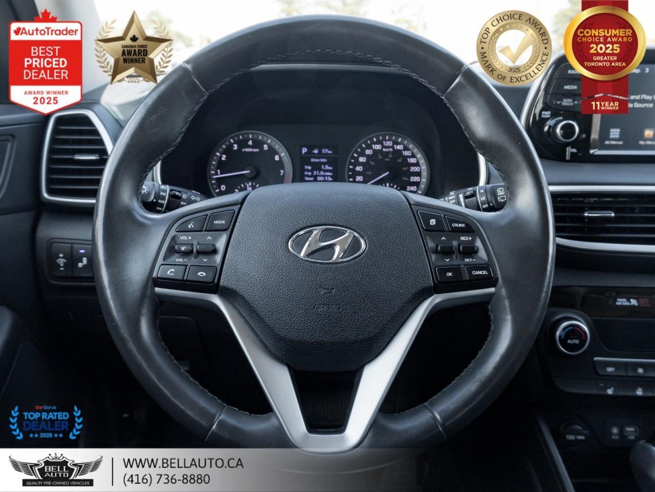 2019 Hyundai Tucson Luxury | AWD | B.CAM | PANO | LEATHER | B.SPOT | NOACCIDENT Toronto ON