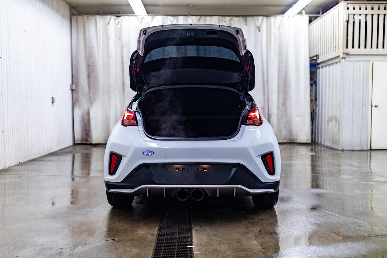 2019 Hyundai Veloster Turbo Tech Leather Roof Nav Red Deer AB