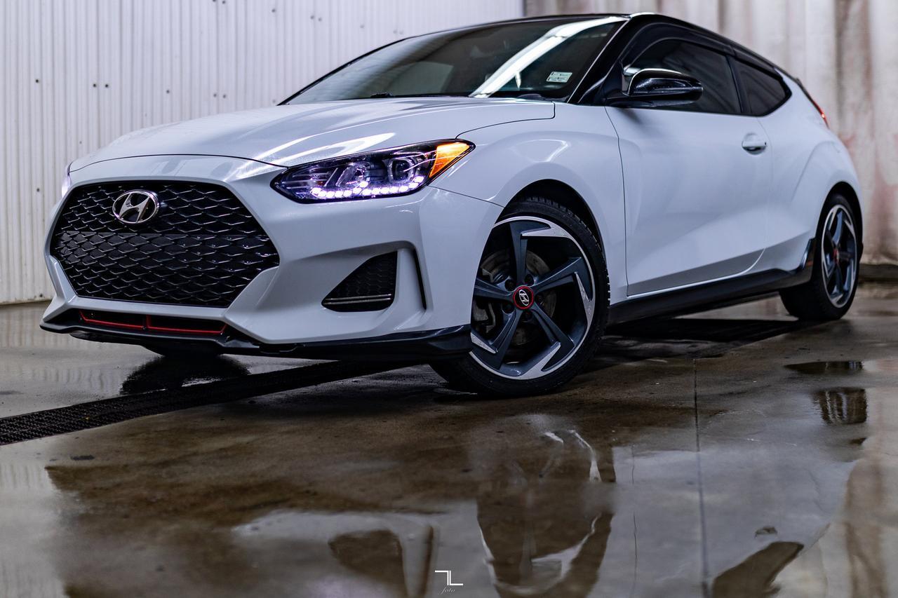 2019 Hyundai Veloster Turbo Tech Leather Roof Nav Red Deer AB