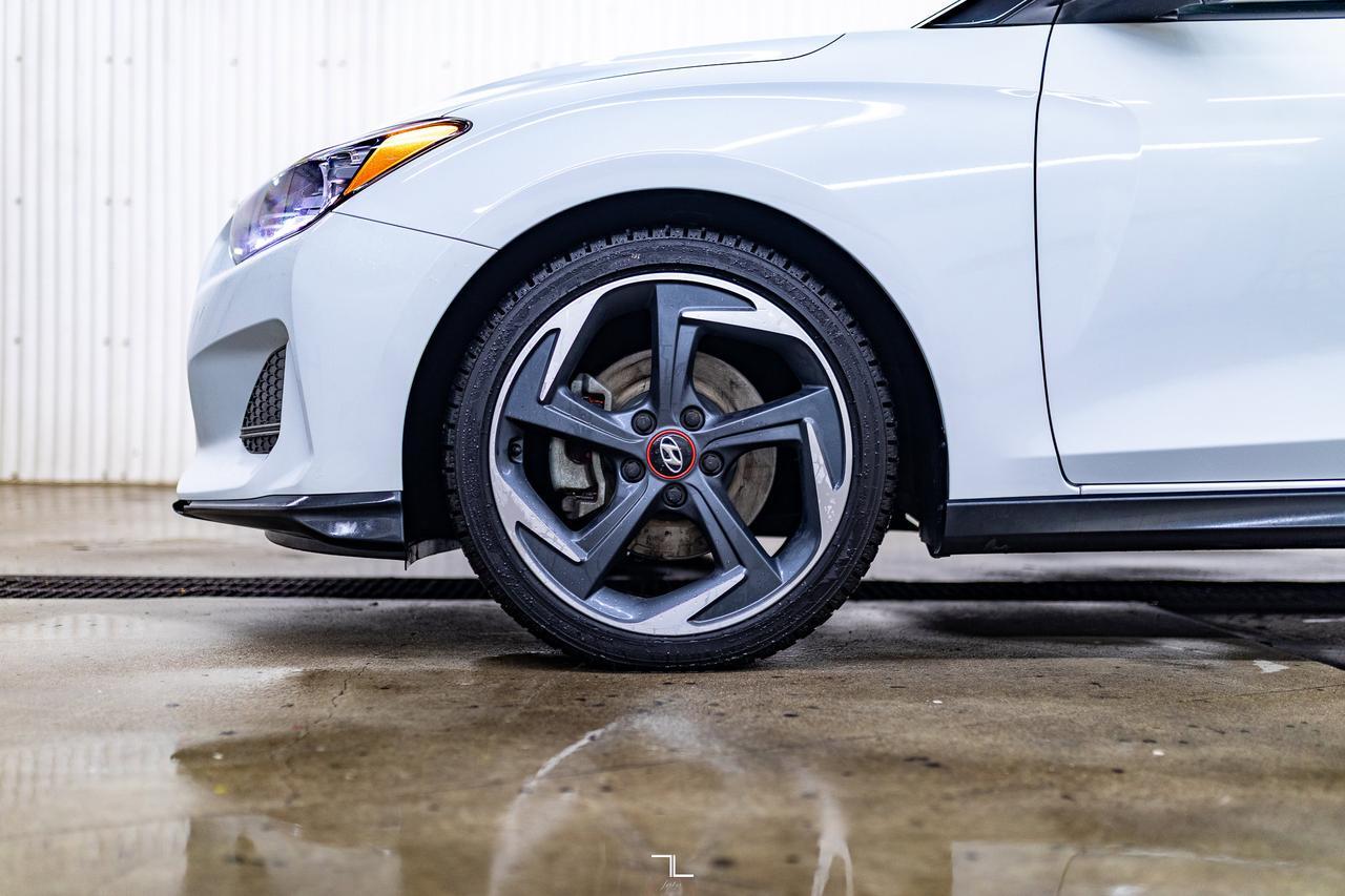 2019 Hyundai Veloster Turbo Tech Leather Roof Nav Red Deer AB