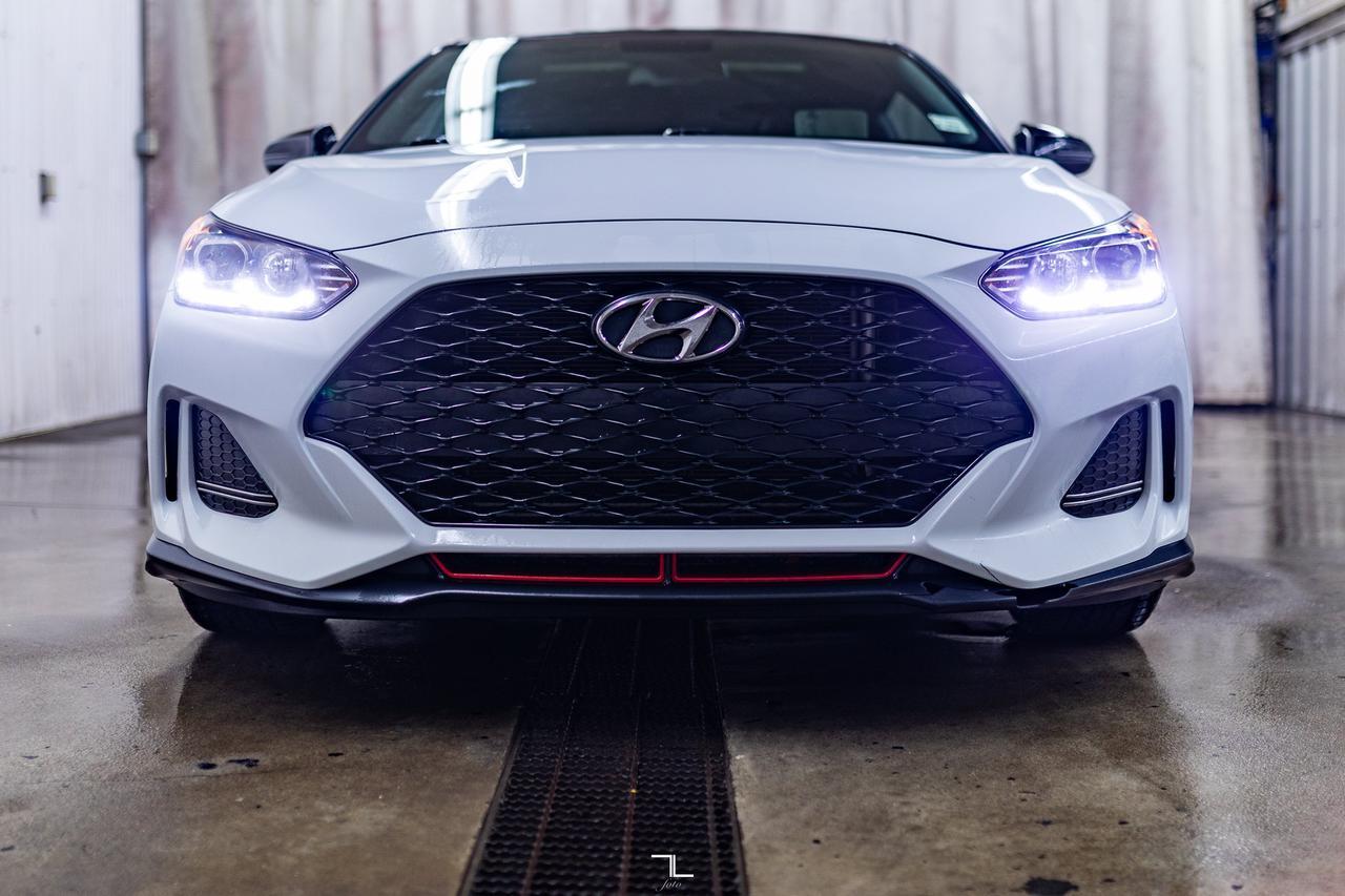 2019 Hyundai Veloster Turbo Tech Leather Roof Nav Red Deer AB