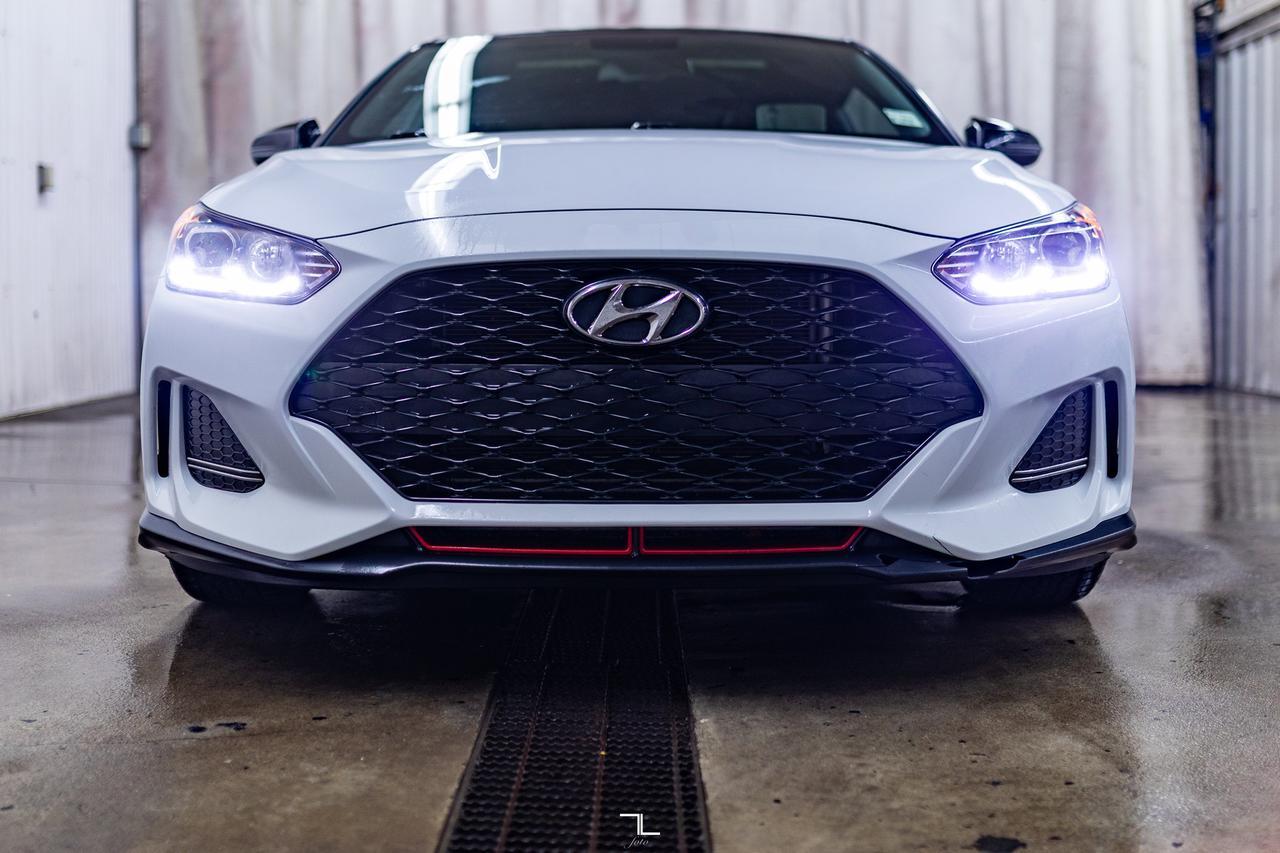 2019 Hyundai Veloster Turbo Tech Leather Roof Nav Red Deer AB