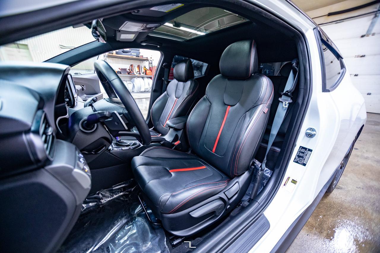 2019 Hyundai Veloster Turbo Tech Leather Roof Nav Red Deer AB