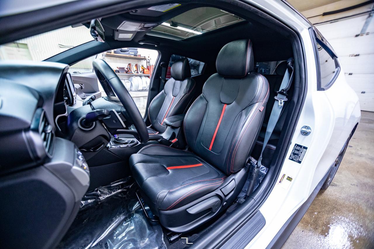 2019 Hyundai Veloster Turbo Tech Leather Roof Nav Red Deer AB