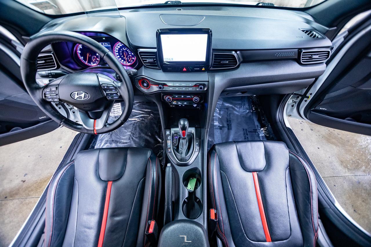 2019 Hyundai Veloster Turbo Tech Leather Roof Nav Red Deer AB