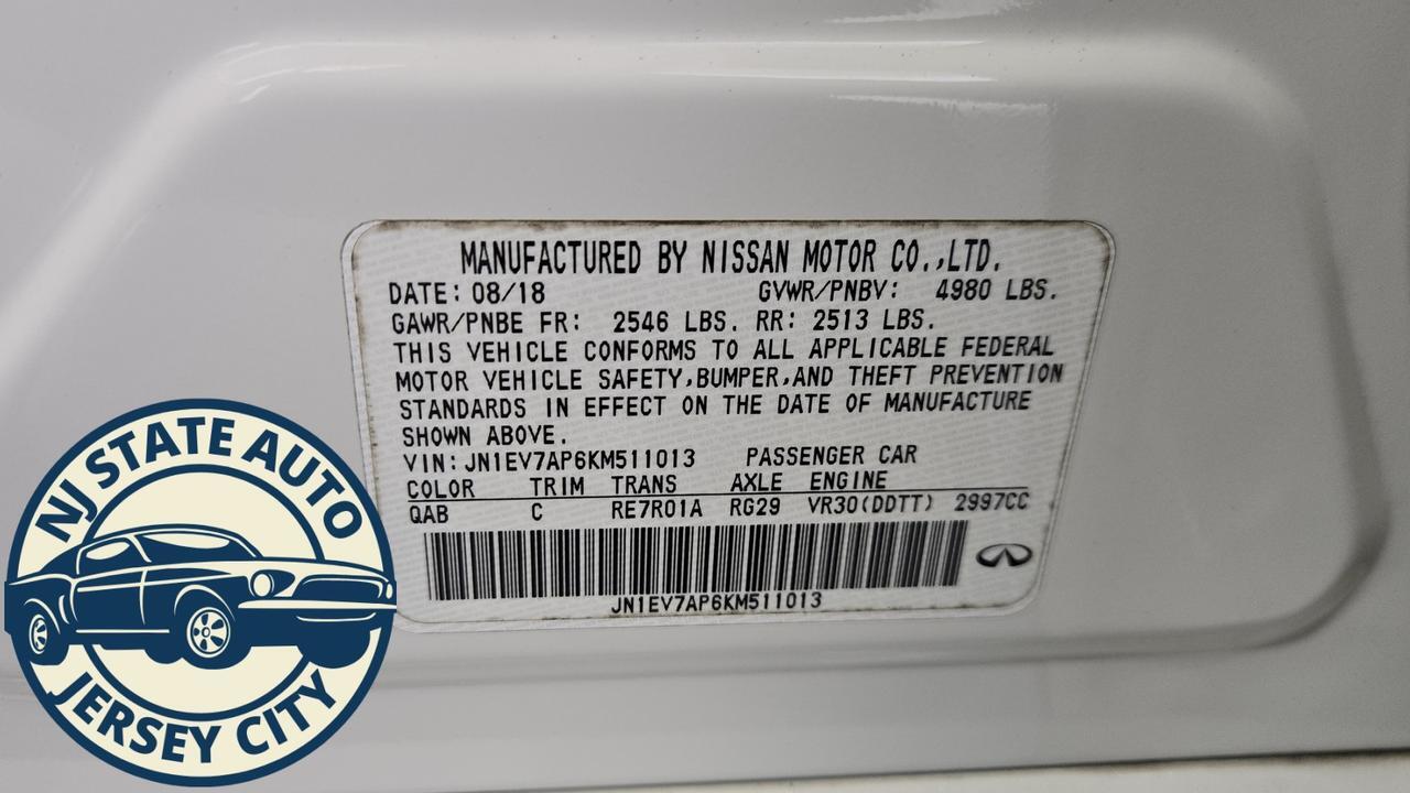 2019 INFINITI Q50 3.0t LUXE Jersey City NJ