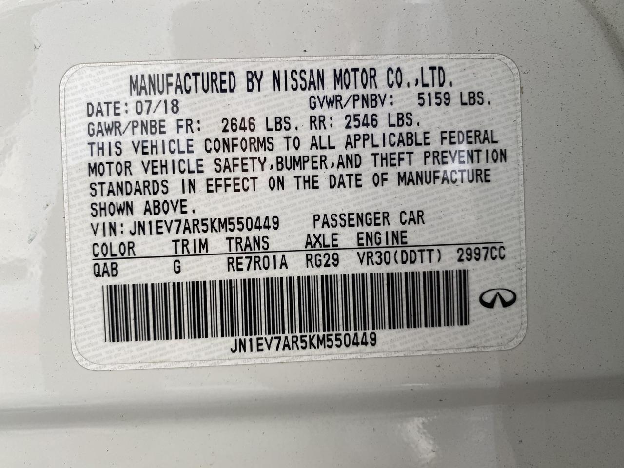 2019 INFINITI Q50 3.0t SPORT Richmond Hill NY
