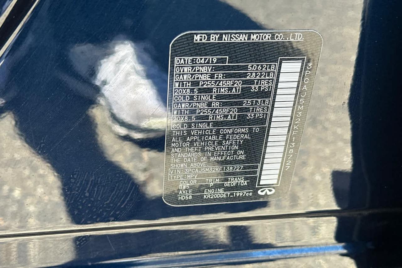 2019 INFINITI QX50 ESSENTIAL Roseville CA