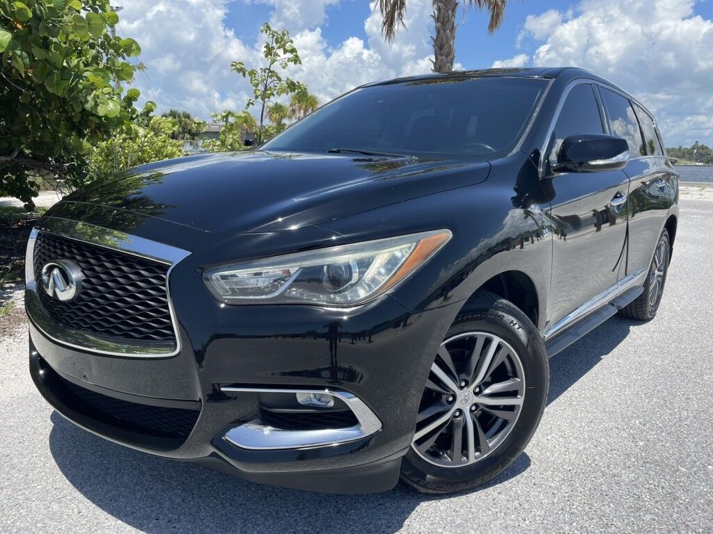 2019 INFINITI QX60 PURE~CLEAN CARFAX~POWER MOONROOF~POWER LIFTGATE~BLIND SPOT WARNING~FORWARD COLLISION WARNING W/ PEDESTRIAN DETECTION~ONLINE FINANCE AND SHIPPING AVAILABLE!!!!! Sarasota FL