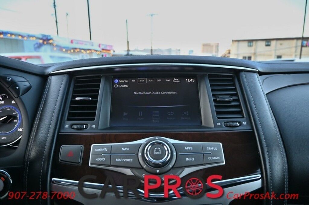 2019 INFINITI QX80 LUXE - All Wheel Drive - 5.6L V8 - Front & Rear Heated Leather Seats - Remote Start - 3rd Row - Seats 7 - Navigation - Backup Camera - Bose Sound System - Bluetooth - Rear Entertainment - 1 Owner Anchorage AK