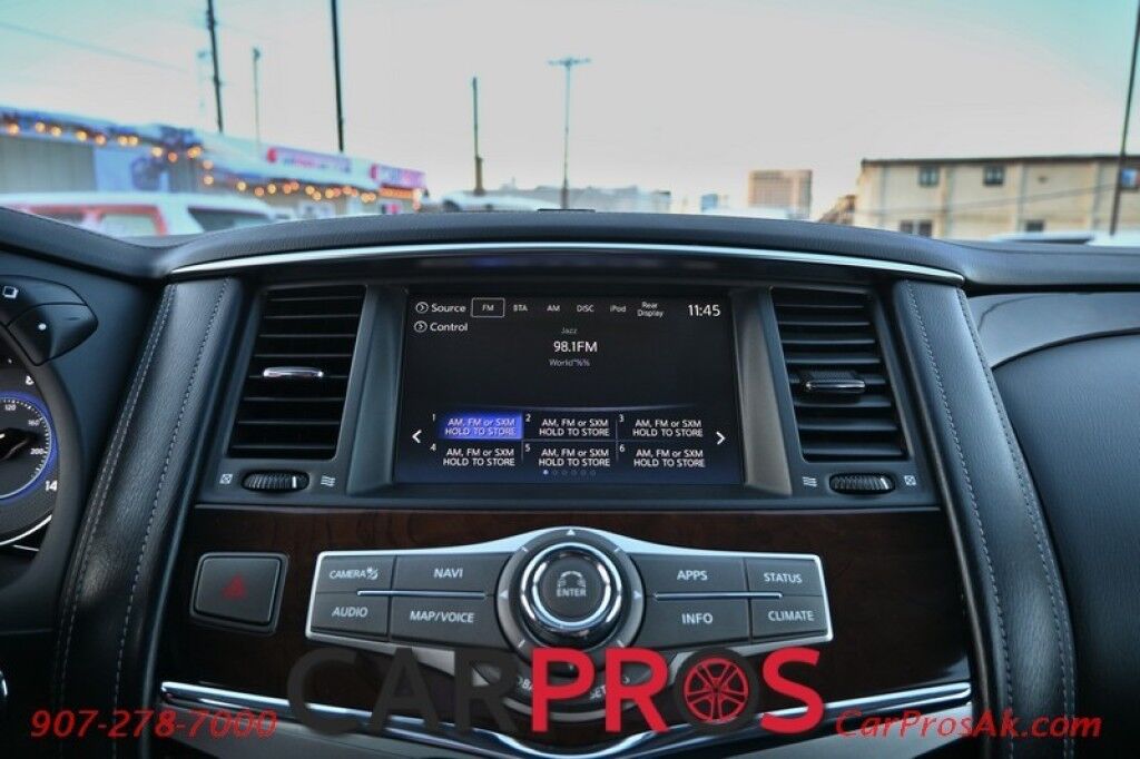 2019 INFINITI QX80 LUXE - All Wheel Drive - 5.6L V8 - Front & Rear Heated Leather Seats - Remote Start - 3rd Row - Seats 7 - Navigation - Backup Camera - Bose Sound System - Bluetooth - Rear Entertainment - 1 Owner Anchorage AK