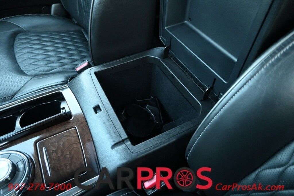 2019 INFINITI QX80 LUXE - All Wheel Drive - 5.6L V8 - Front & Rear Heated Leather Seats - Remote Start - 3rd Row - Seats 7 - Navigation - Backup Camera - Bose Sound System - Bluetooth - Rear Entertainment - 1 Owner Anchorage AK
