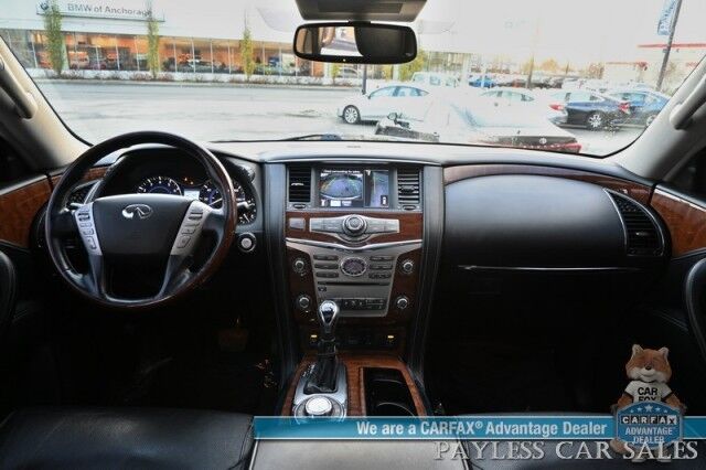 2019 INFINITI QX80 LUXE / 4X4 / ProAssist Pkg / Auto Start / Power & Heated Leather Anchorage AK
