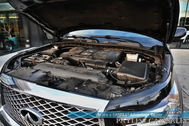 2019 INFINITI QX80 LUXE / 4X4 / ProAssist Pkg / Auto Start / Power & Heated Leather Anchorage AK