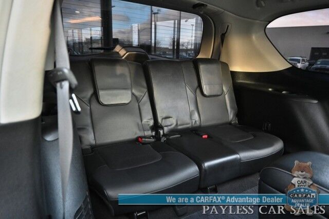 2019 INFINITI QX80 LUXE / 4X4 / ProAssist Pkg / Auto Start / Power & Heated Leather Seats / Heated Steering / Nav / Bose Speakers / 360 Camera / Sunroof / Lane Depart & Blind Spot Alert / Adaptive Cruise / 3rd Row / Seats 7 / Tow Pkg Anchorage AK 2019 INFINITI QX80 LUXE / 4X4 / ProAssist Pkg / Auto Start / Power & Heated Leather Seats / Heated Steering / Nav / Bose Speakers / 360 Camera / Sunroof / Lane Depart & Blind Spot Alert / Adaptive Cruise / 3rd Row / Seats 7 / Tow Pkg Anchorage AK