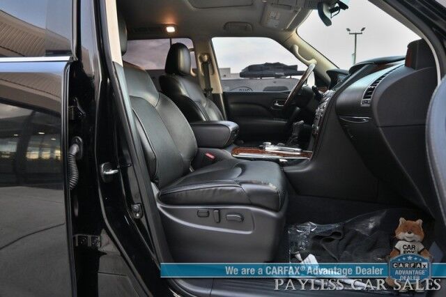 2019 INFINITI QX80 LUXE / 4X4 / ProAssist Pkg / Auto Start / Power & Heated Leather Seats / Heated Steering / Nav / Bose Speakers / 360 Camera / Sunroof / Lane Depart & Blind Spot Alert / Adaptive Cruise / 3rd Row / Seats 7 / Tow Pkg Anchorage AK 2019 INFINITI QX80 LUXE / 4X4 / ProAssist Pkg / Auto Start / Power & Heated Leather Seats / Heated Steering / Nav / Bose Speakers / 360 Camera / Sunroof / Lane Depart & Blind Spot Alert / Adaptive Cruise / 3rd Row / Seats 7 / Tow Pkg Anchorage AK