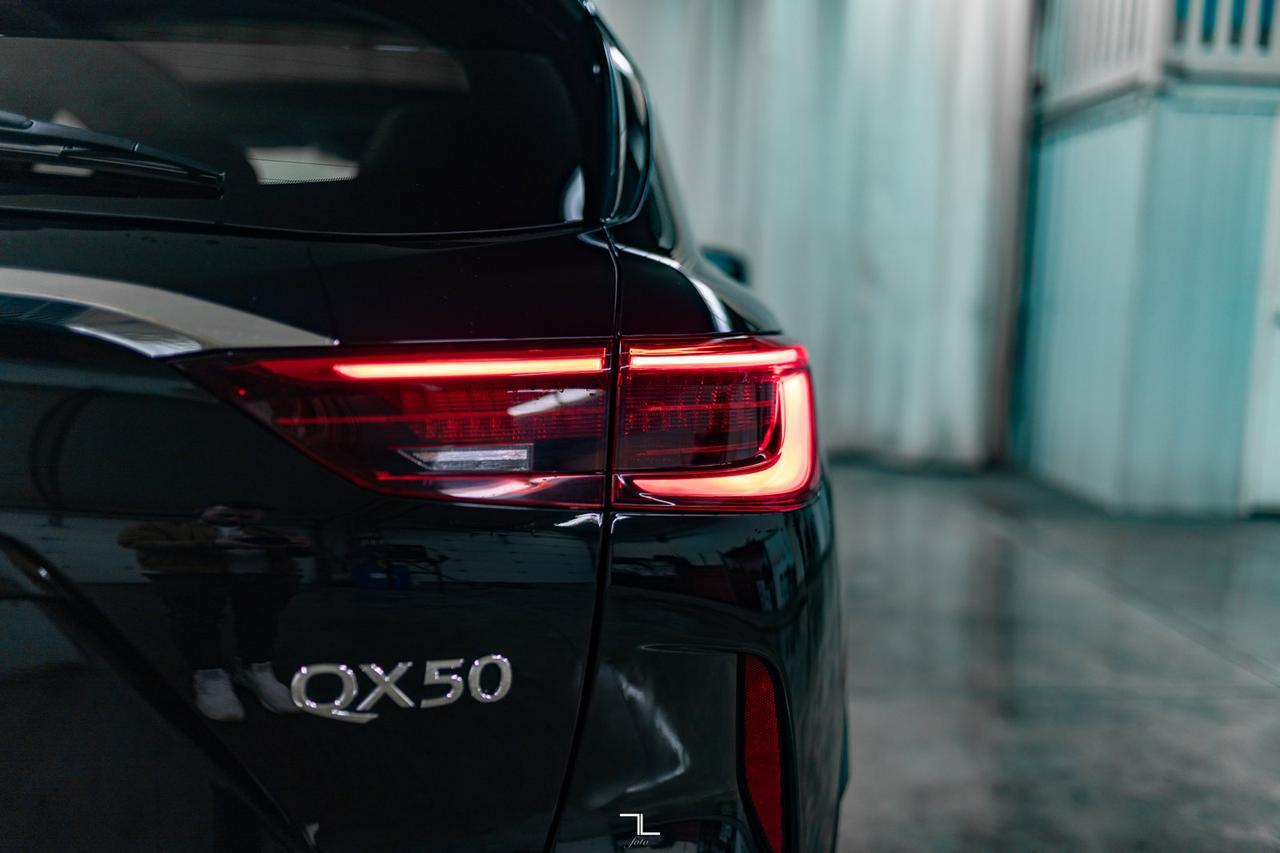 2019 Infiniti QX50 AWD Essential Leather Roof Nav Red Deer AB