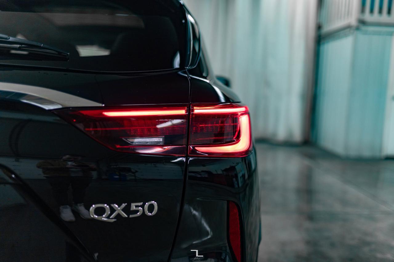 2019 Infiniti QX50 AWD Essential Leather Roof Nav Red Deer AB