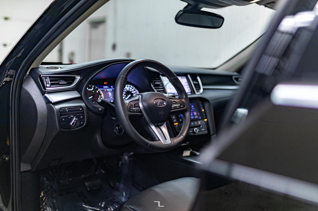 2019 Infiniti QX50 AWD Essential Leather Roof Nav Red Deer AB