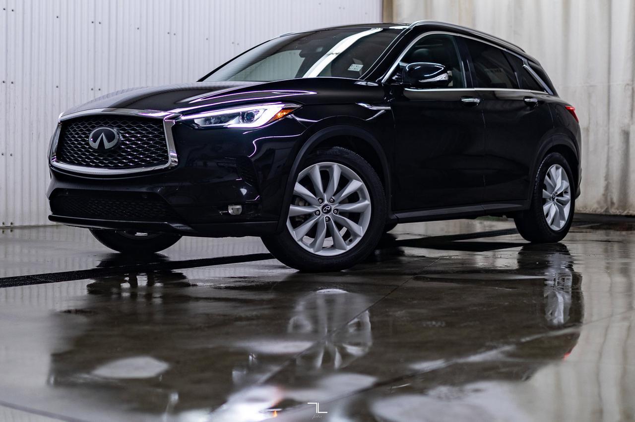 2019 Infiniti QX50 AWD Essential Leather Roof Nav Red Deer AB