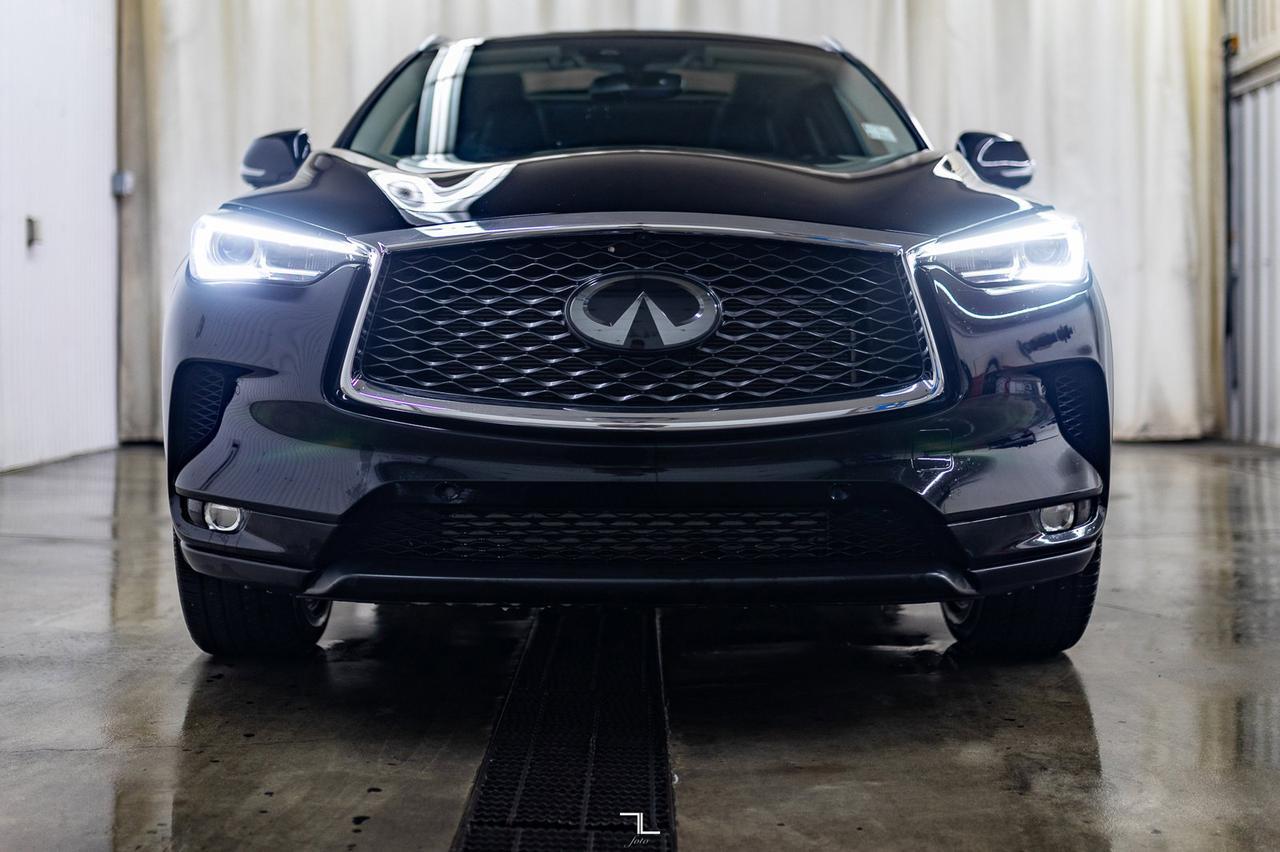2019 Infiniti QX50 AWD Essential Leather Roof Nav Red Deer AB
