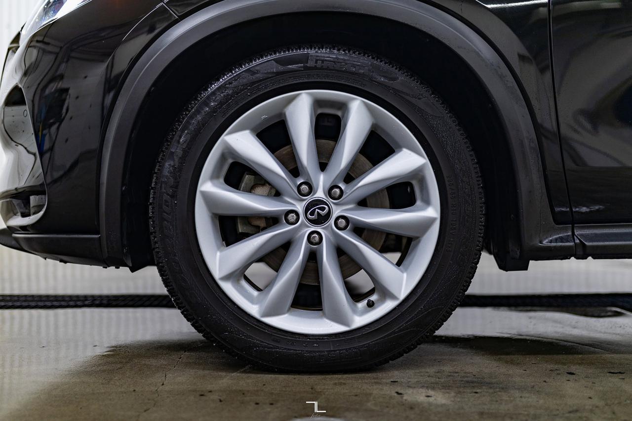 2019 Infiniti QX50 AWD Essential Leather Roof Nav Red Deer AB