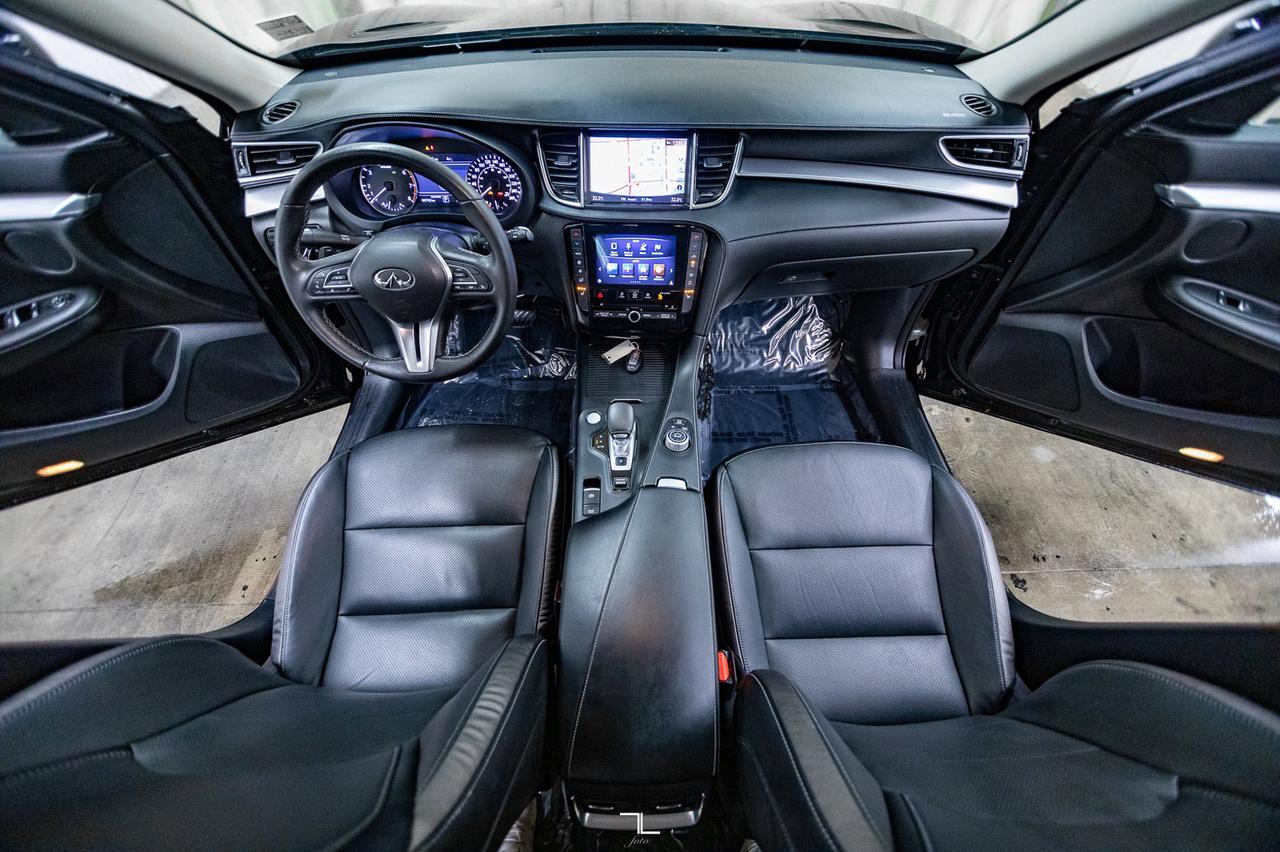 2019 Infiniti QX50 AWD Essential Leather Roof Nav Red Deer AB