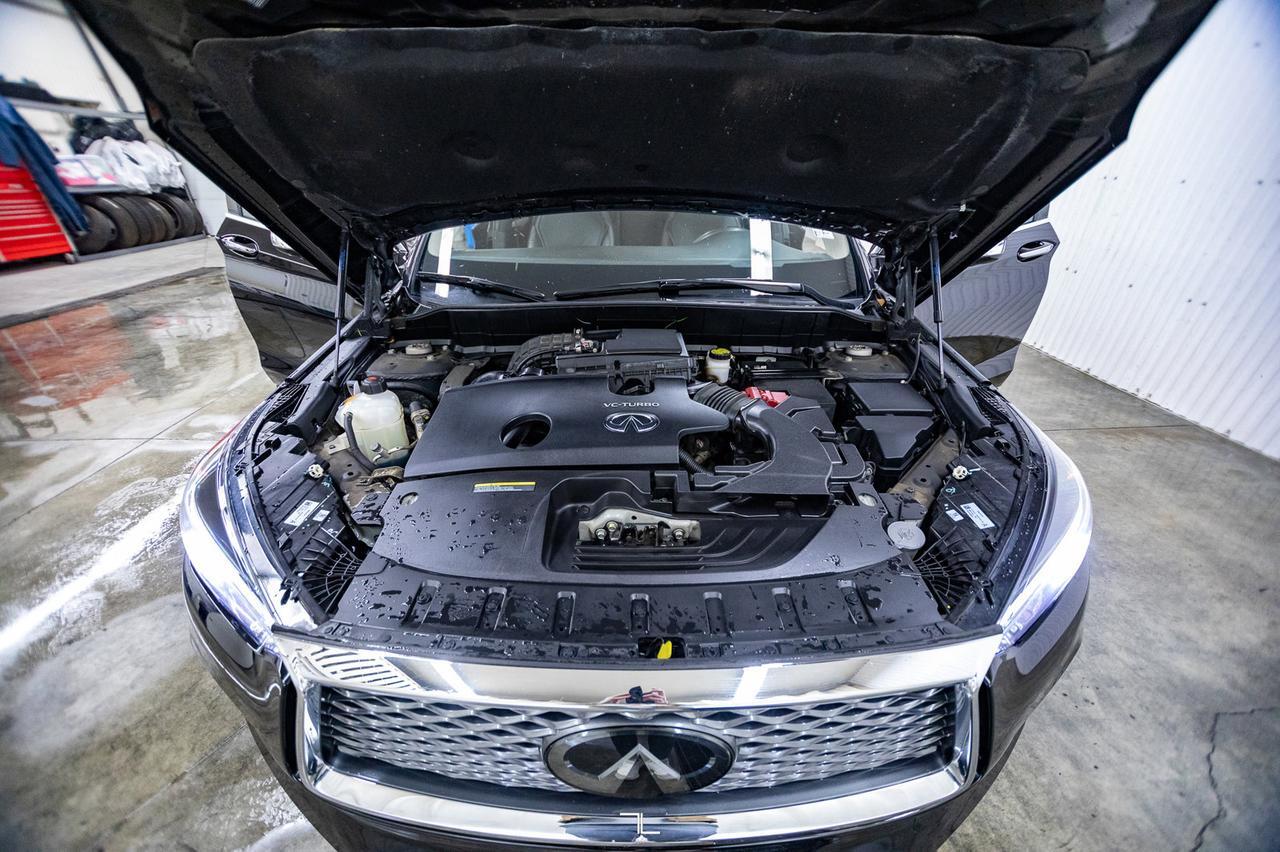 2019 Infiniti QX50 AWD Essential Leather Roof Nav Red Deer AB