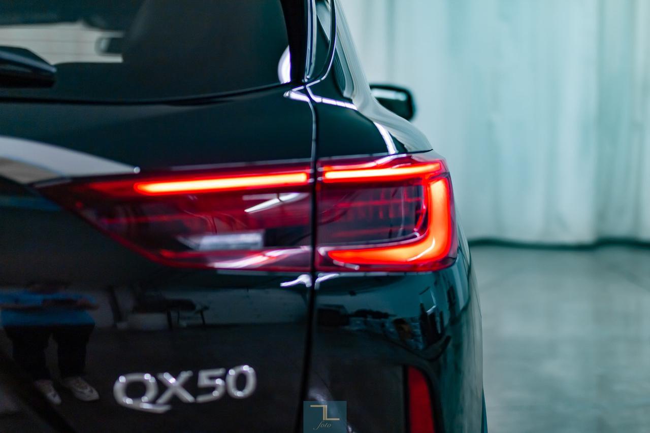 2019 Infiniti QX50 AWD Sensory Leather Roof Nav Red Deer AB
