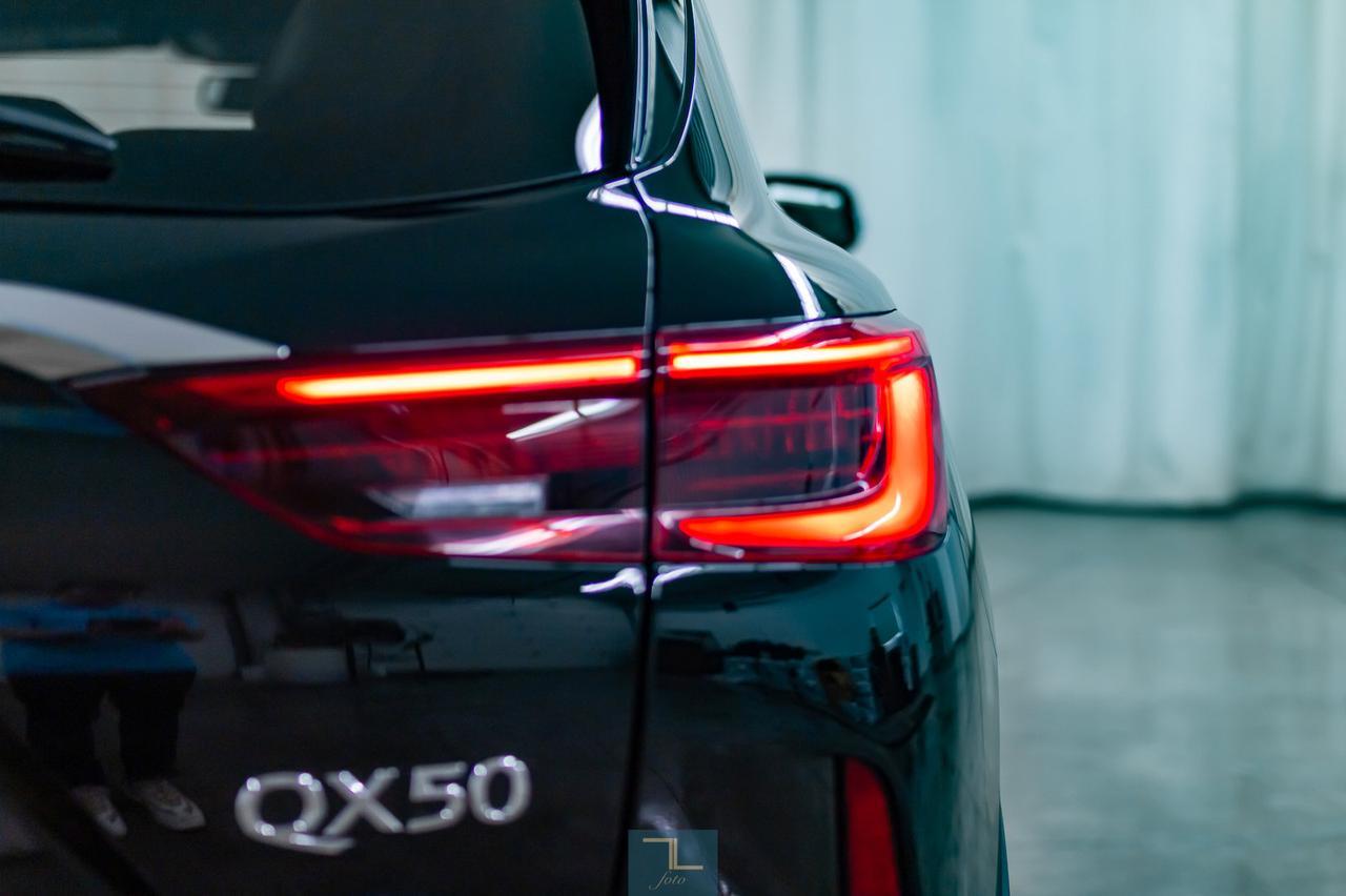 2019 Infiniti QX50 AWD Sensory Leather Roof Nav Red Deer AB