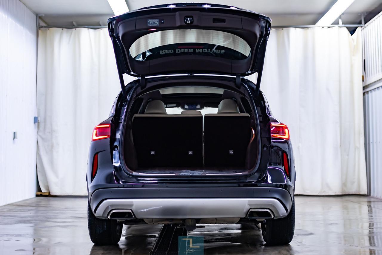 2019 Infiniti QX50 AWD Sensory Leather Roof Nav Red Deer AB
