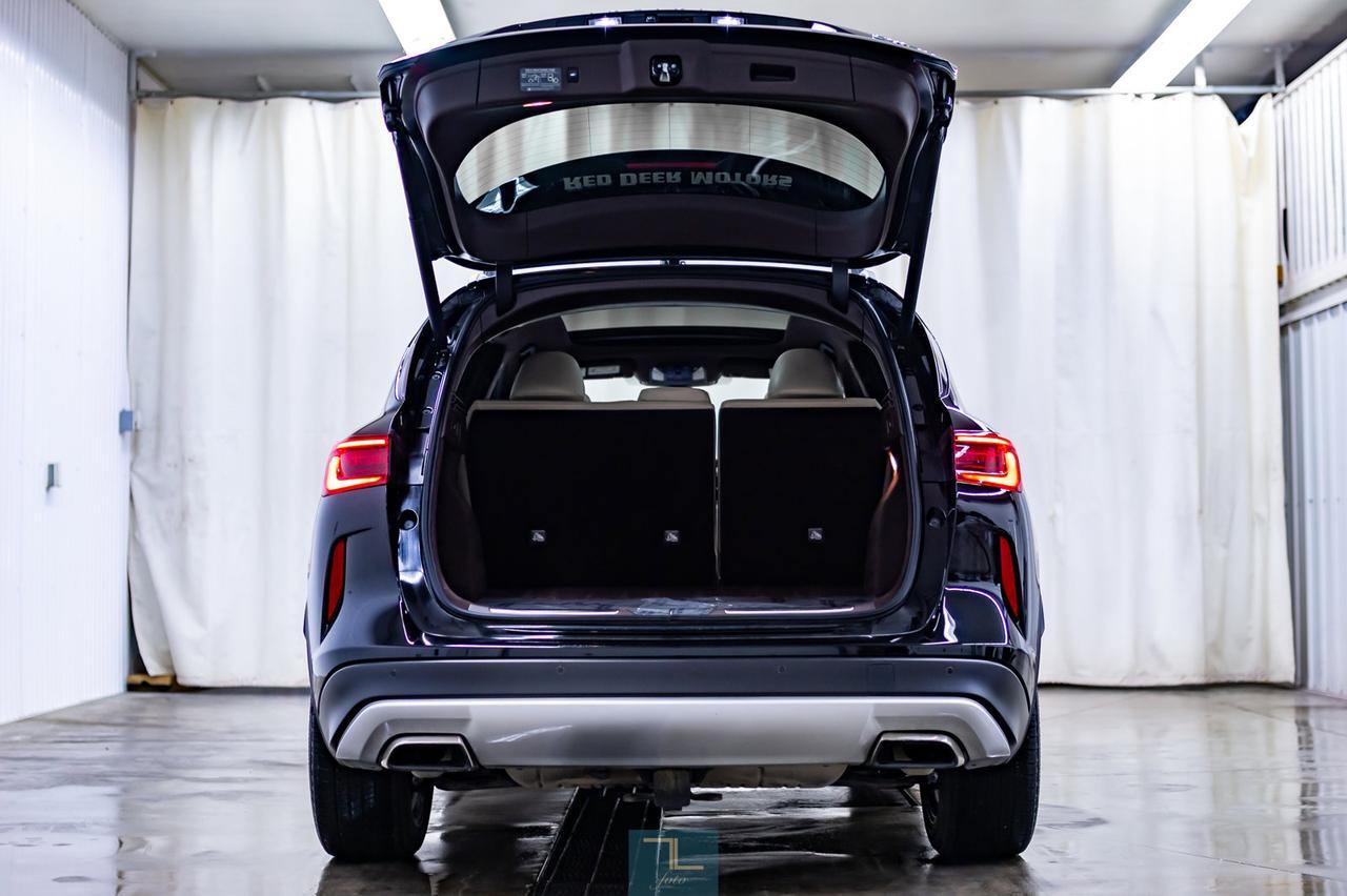 2019 Infiniti QX50 AWD Sensory Leather Roof Nav Red Deer AB