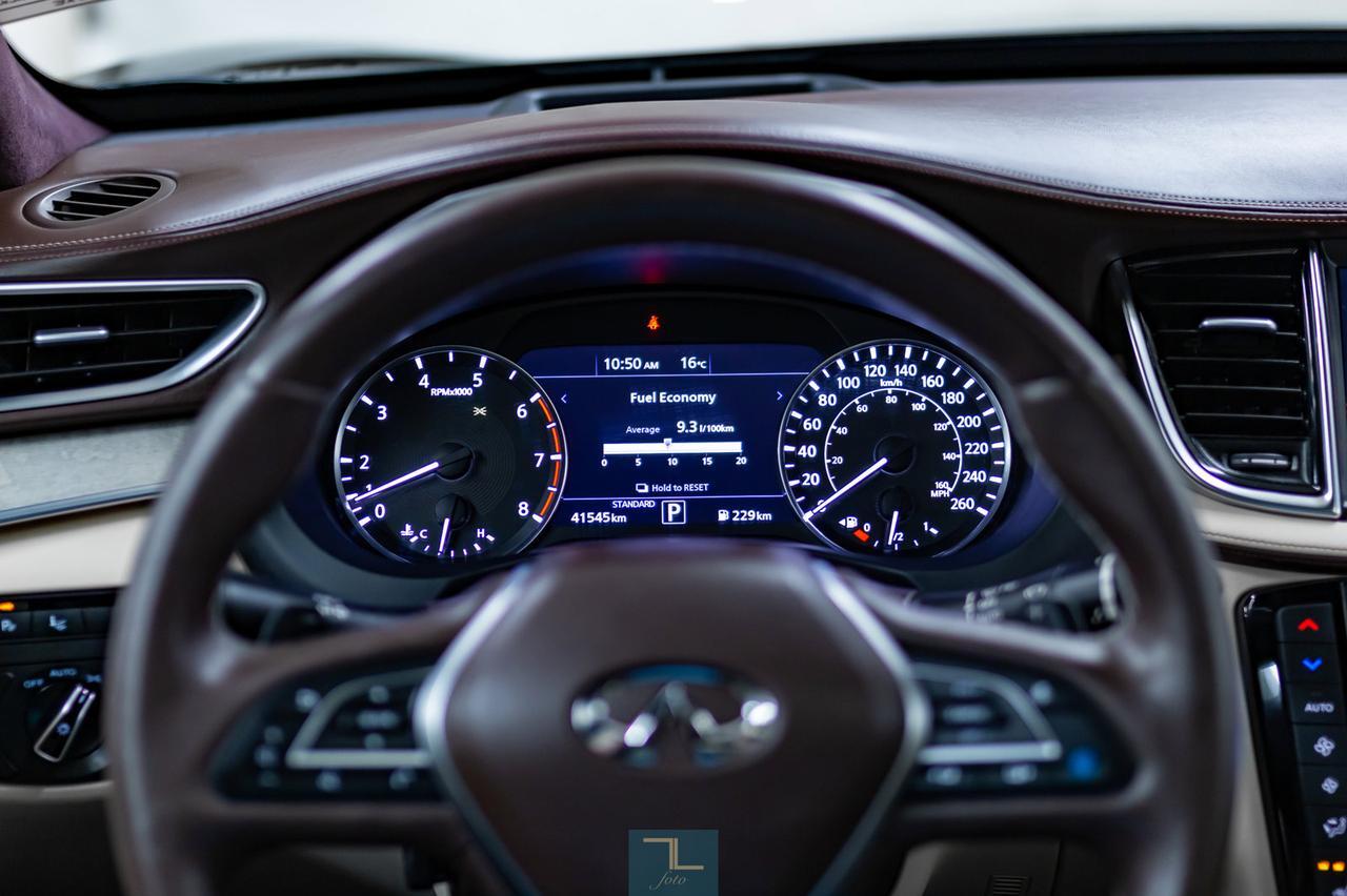 2019 Infiniti QX50 AWD Sensory Leather Roof Nav Red Deer AB