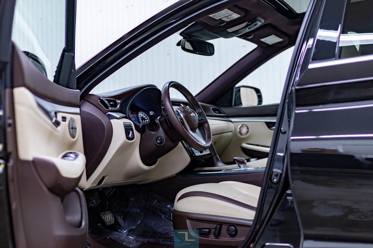 2019 Infiniti QX50 AWD Sensory Leather Roof Nav Red Deer AB