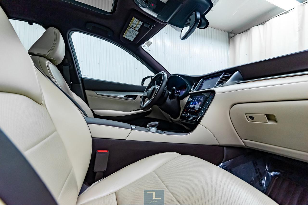 2019 Infiniti QX50 AWD Sensory Leather Roof Nav Red Deer AB