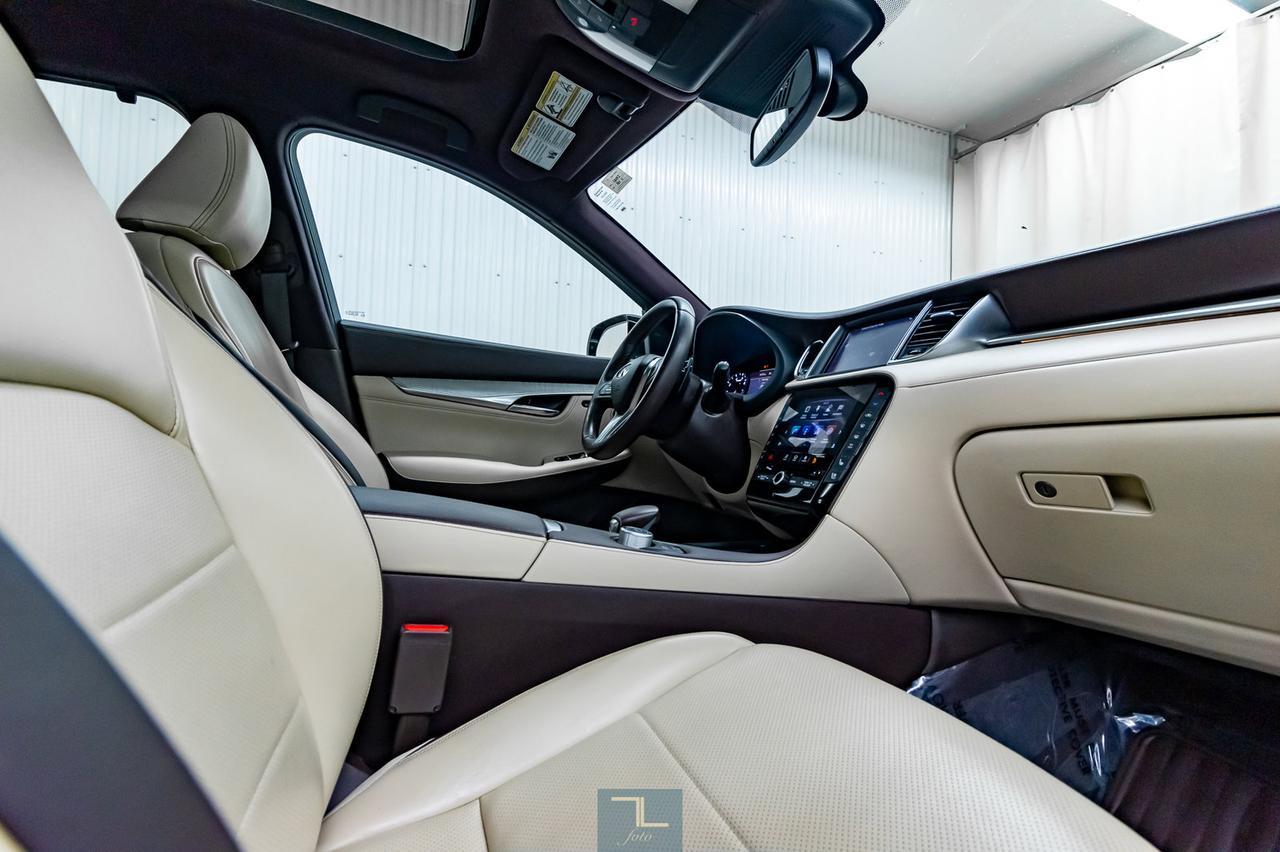 2019 Infiniti QX50 AWD Sensory Leather Roof Nav Red Deer AB