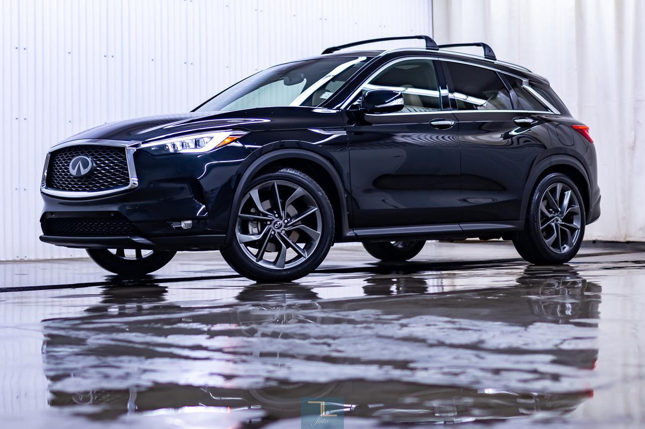 2019 Infiniti QX50 AWD Sensory Leather Roof Nav Red Deer AB
