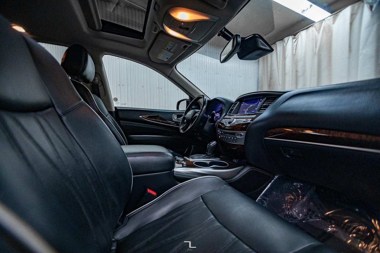 2019 Infiniti QX60 AWD Pure Leather Roof Nav BCam Red Deer AB