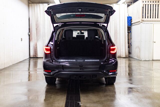 2019 Infiniti QX60 AWD Pure Leather Roof Nav BCam Red Deer AB