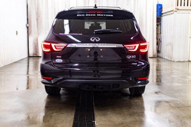 2019 Infiniti QX60 AWD Pure Leather Roof Nav BCam Red Deer AB