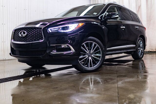 2019 Infiniti QX60 AWD Pure Leather Roof Nav BCam Red Deer AB