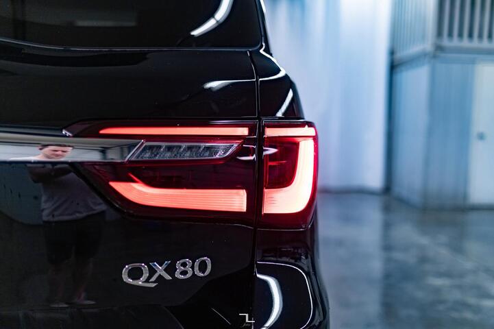 2019 Infiniti QX80 AWD Limited Leather Roof Nav BCam Red Deer AB