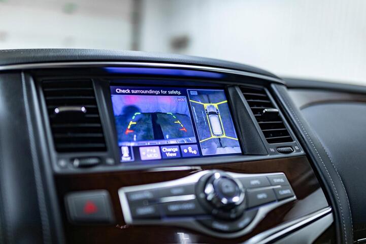 2019 Infiniti QX80 AWD Limited Leather Roof Nav BCam Red Deer AB