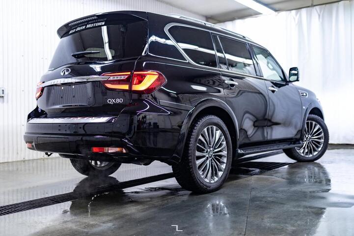 2019 Infiniti QX80 AWD Limited Leather Roof Nav BCam Red Deer AB